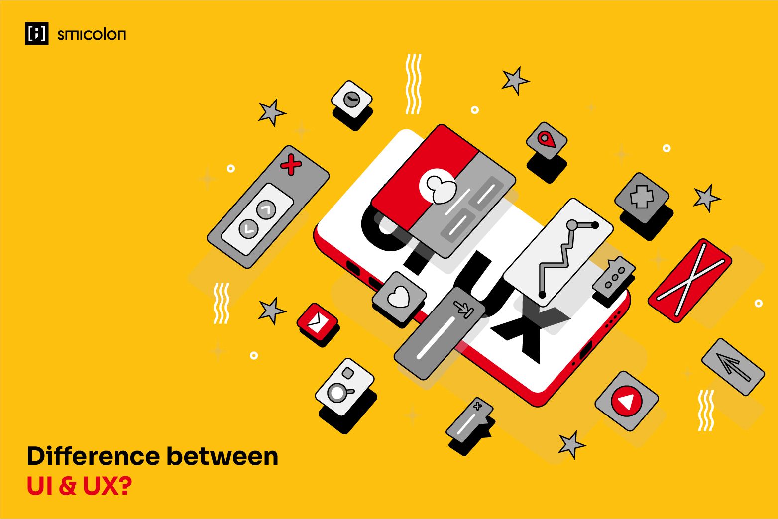What is the difference between UI and UX design?